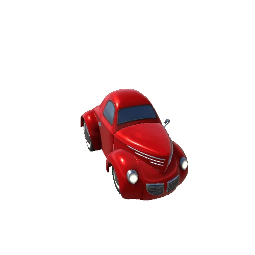 Cartoon Hot Rod MK1 red